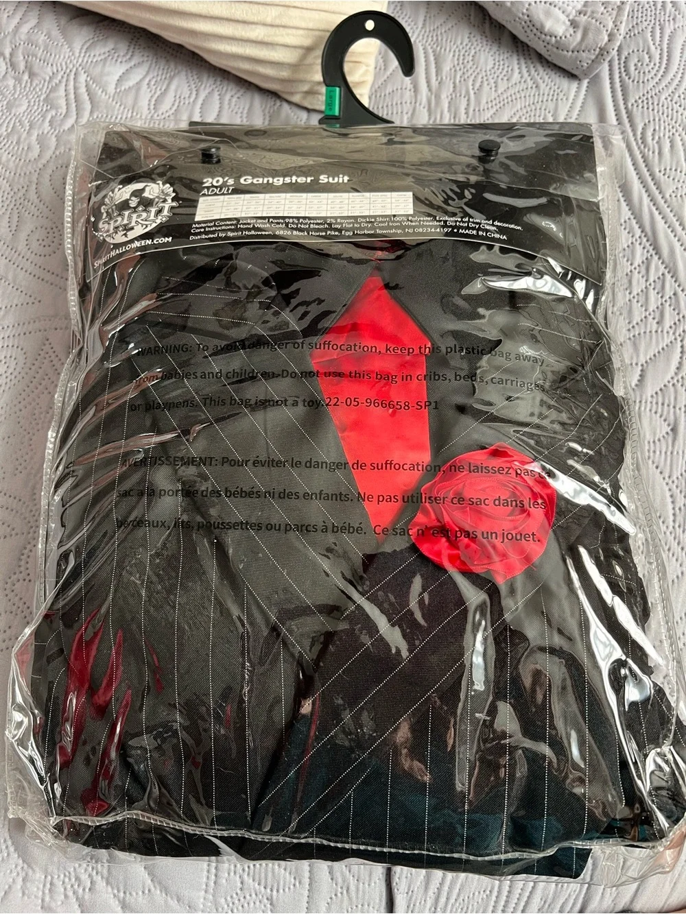 Adult suit gangster custome